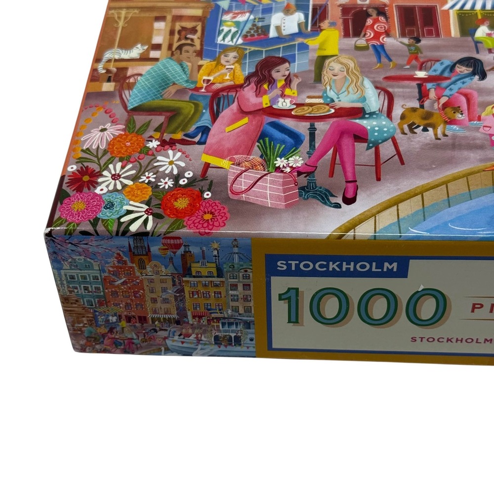 eeBoo Piece & Love Stockholm 1000 Piece Puzzle Uta Krogmann UNCOUNTED - Picture 6 of 13